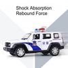 1:32 Tank300 Sabertooth Car Model Toy Alloy Body Doors Opened Shock Absorption Off-road Police Cars Models Children's Gifts