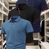 3Pcs Men'S Polo Shirt, Stylish Business Casual with a Comfortable Summer Breathable Short-Sleeve Collar, Perfect Gift