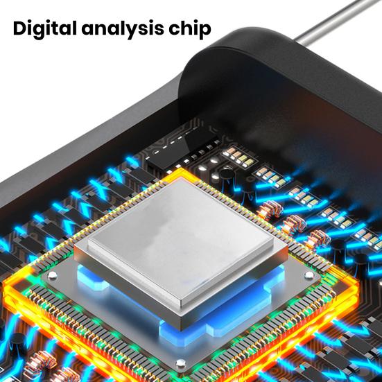 Metal Magnetic Digital Gaming Headset Enhanced Sound Quality Noise-isolating Type-C Wired In-ear Earphones