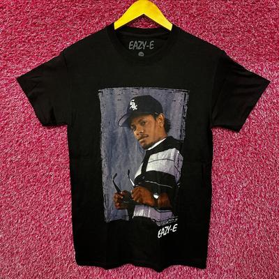 Eazy-E Ruthless Records Poster West Coast Gangster Rap Tee Small