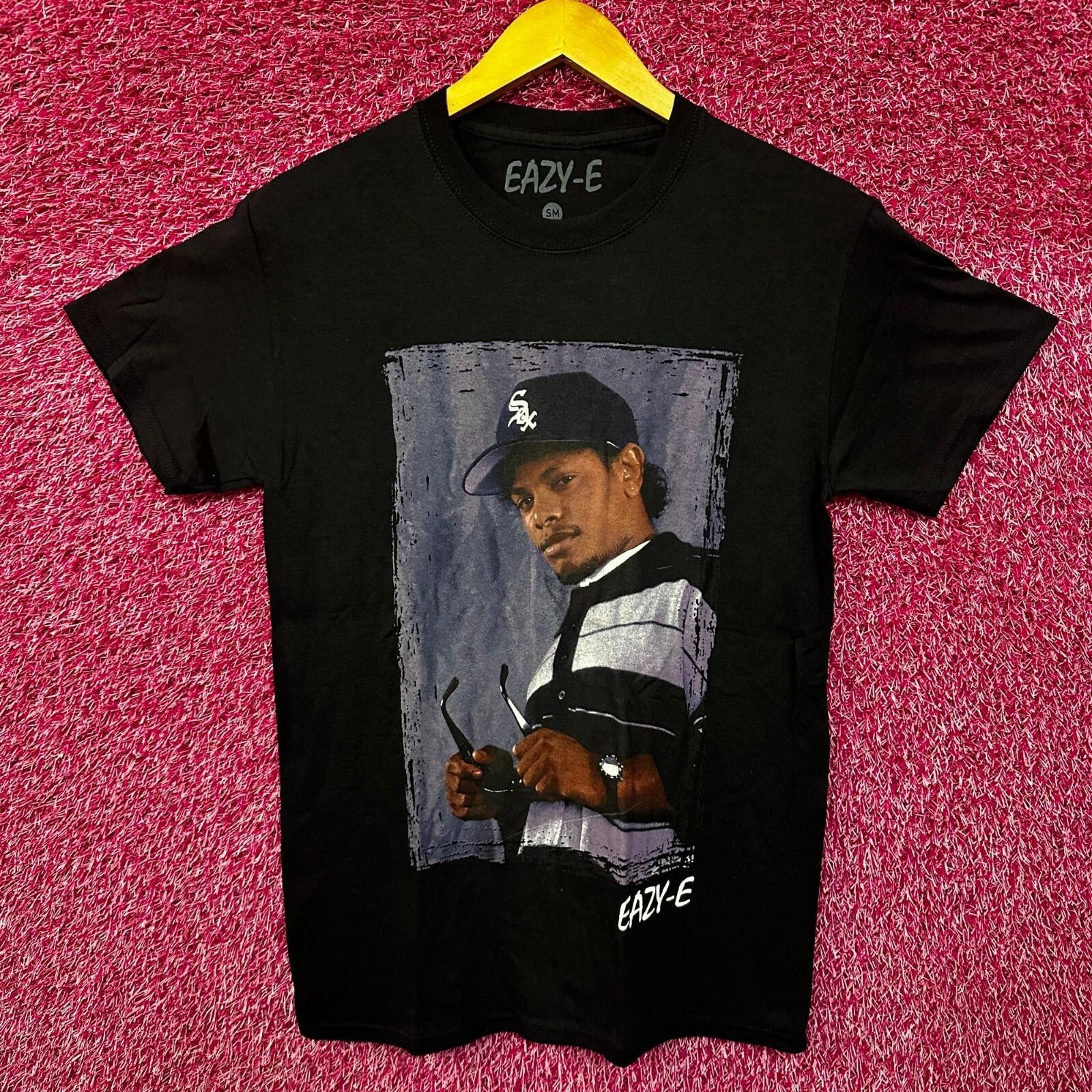 Eazy-E Ruthless Records Poster West Coast Gangster Rap Tee Small L