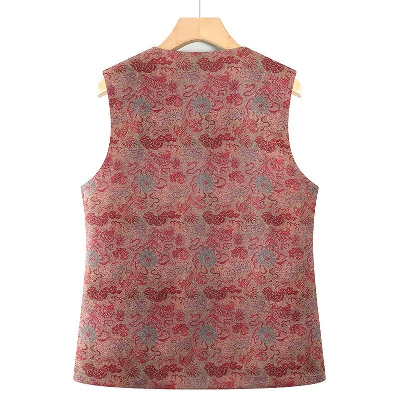 Damenweste Saisonweste Tragen neue Weste alte Dame Weste