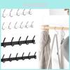 Stainless Steel Wall Hooks With Strong Adhesive For Kitchen Bathroom Closet Organizers