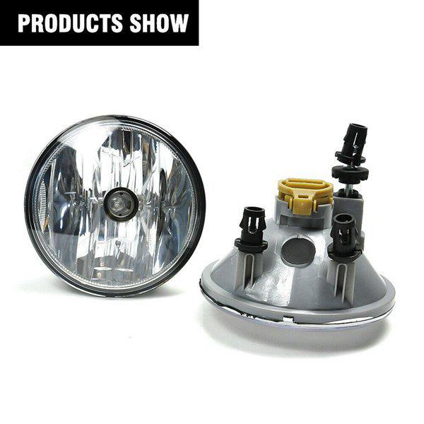 Front Fog Light Assembly Pair for 2018-2020 Chevrolet Traverse (GM1038229, GM1039229)