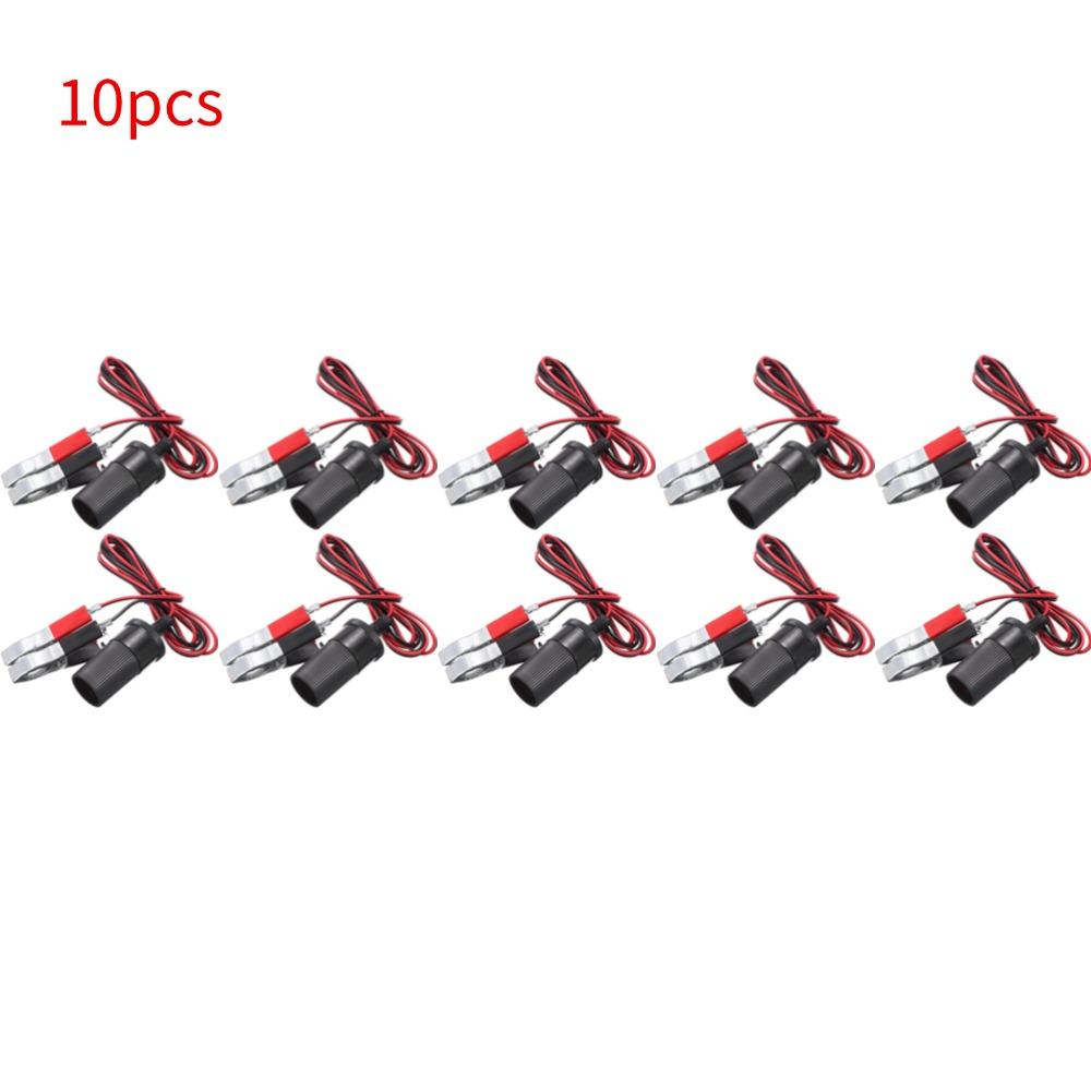 Car High Power Pure Copper Battery with Clip To Cigarette Lighter Female Socket 12V 24V Car Battery Terminal Clamp Clip