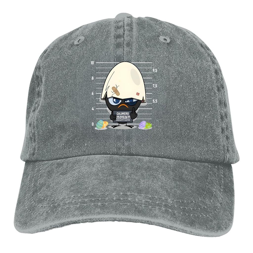 Criminal Baseball Cap Men Hats Women Visor Protection Snapback Calimero Cartoon Animation Caps