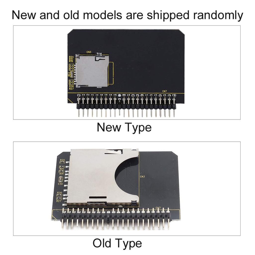 Richer-R Memory Card To IDE Adapter, Micro Memory Card To IDE, Micro Memory CardTF Memory Card To IDE 44-pin Male Adapter, Supports DMAULTRA DMA Modes