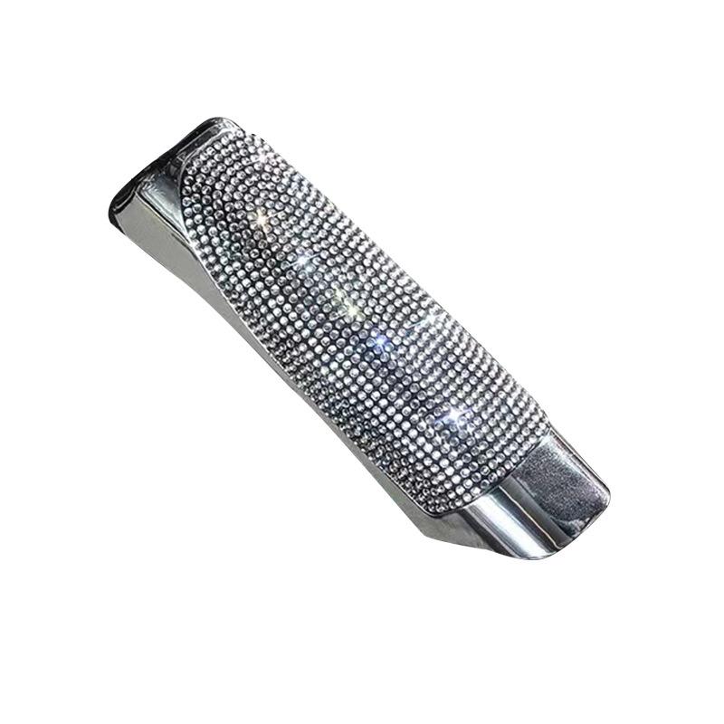 Handbrake Grips Universal Crystal Car Handbrake Covers Anti-slip Auto Gear Shift Collars Diamond Bling Accessories Interior