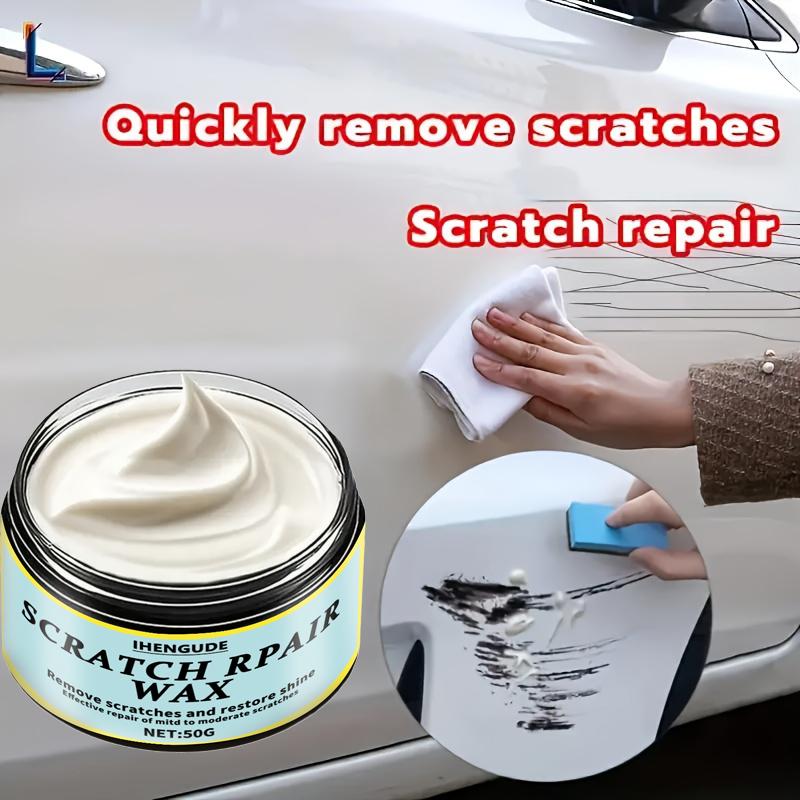Magic Car Scratch Repair Cream - Quick and Easy to Use, No Paint Required, Suitable for All Car Models, Trucks, Motorcycles - Removes Sc