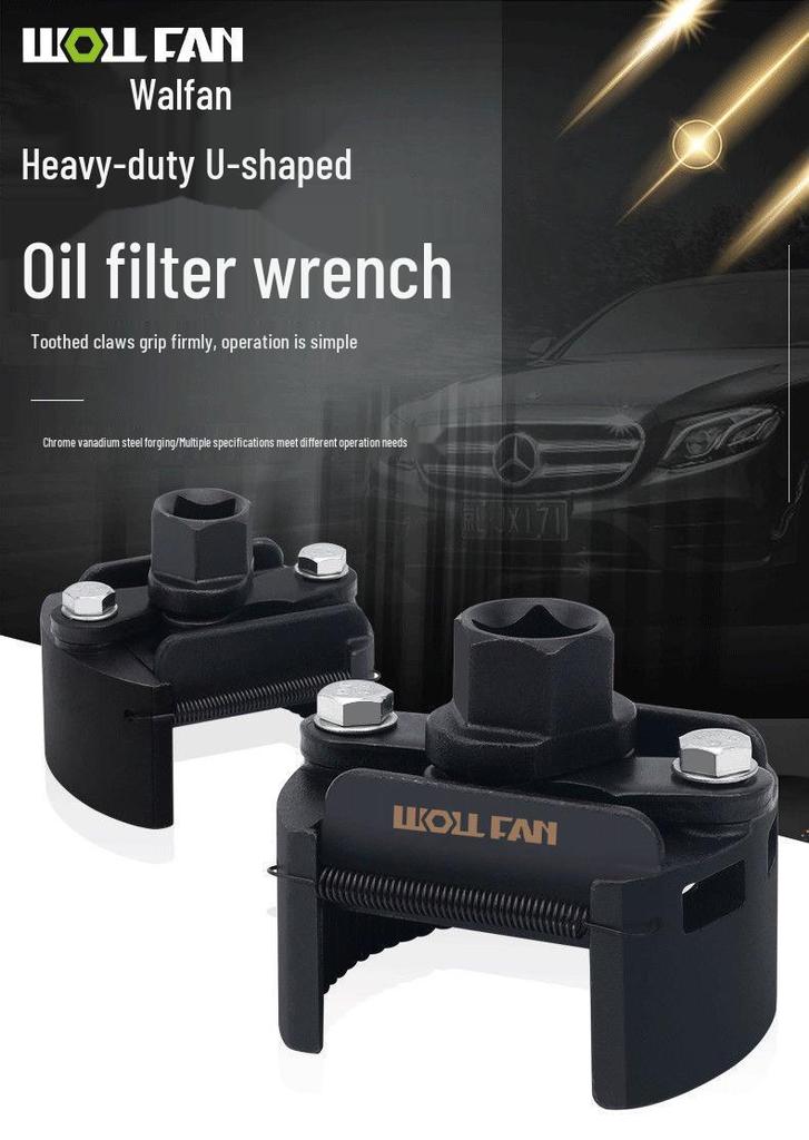 Universal Oil Filter Wrench - Cap Type for Easy Removal & Installation