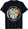 Be Kind In A World Puzzle Heart Autism Awareness T-shirt