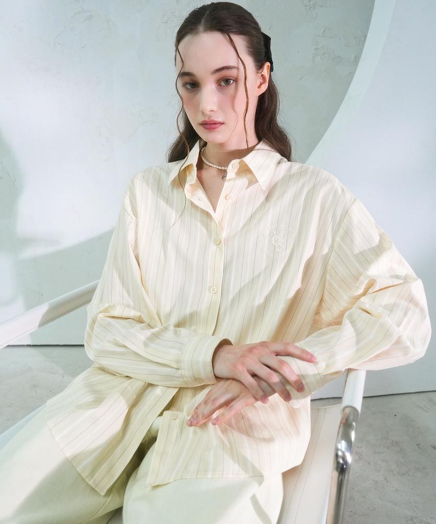 VIVACIOUS Merry Stripe Shirt Pink
