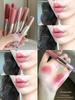 Mistine Double-Ended Lip Gloss Mirror-Like Water-Glossy Layered Lipstick Lip Gloss