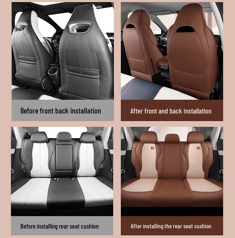 BYD Yuan Plus Cartoon Car Seat Cushion - New Model for All Seasons