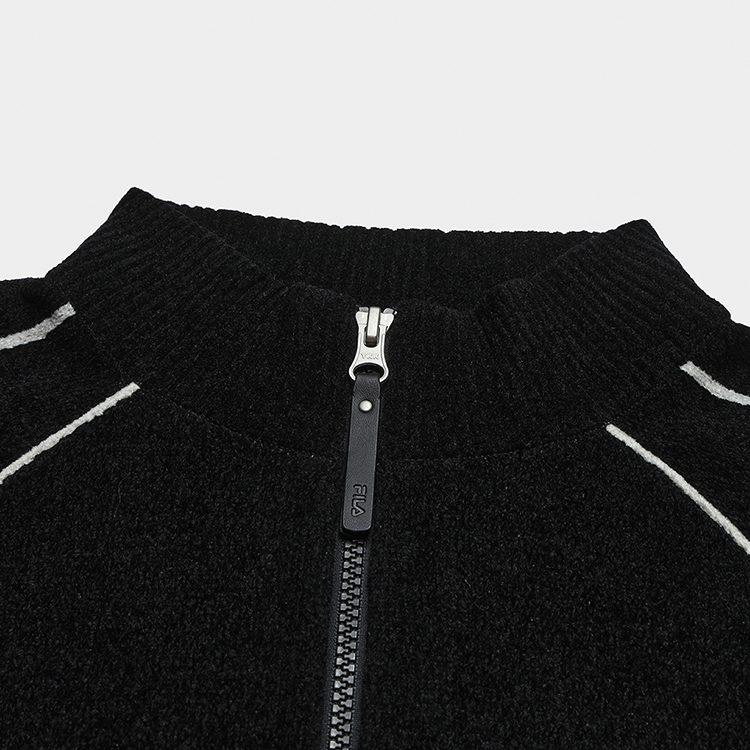 Fila Jackets Women's Jet Black BK Stand Collar Moderate Other F51W549502F-BK