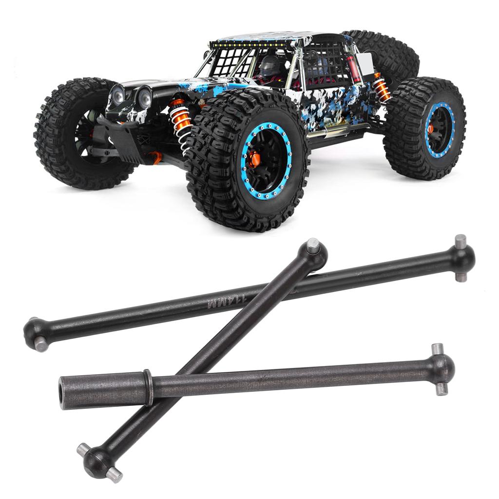 2Pcs Metal Steel Rear Drive Shaft Dogbone Parts for ZD Racing 1/7 DBX?07 RC Car Upgrade Parts