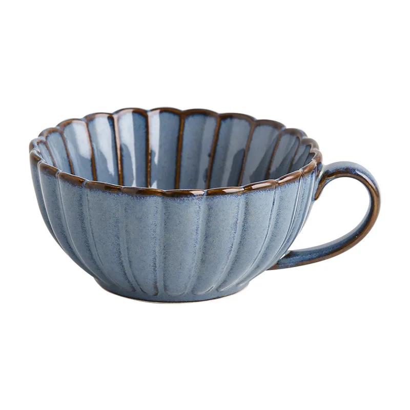 Transformare cuptor vintage japonez crizantemă cană din ceramică ceai cu lapte mic dejun ceașcă cu apă potabilă set cești de cafea set complet