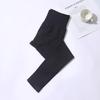 Women's High Waist Tummy Control Slimming Shark Skin Pants - Breathable, Elastic, Cropped Sports Base Layer