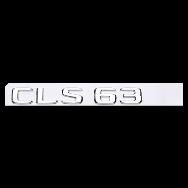 Autosticker 4 Stück/Set 3D ABS Autoaufkleber für Mercedes-Benz CLS-Klasse TURBO 4MATIC Modifiziertes AMG-Logo CLS 53S 63S Heckaufkleber Kotflügel