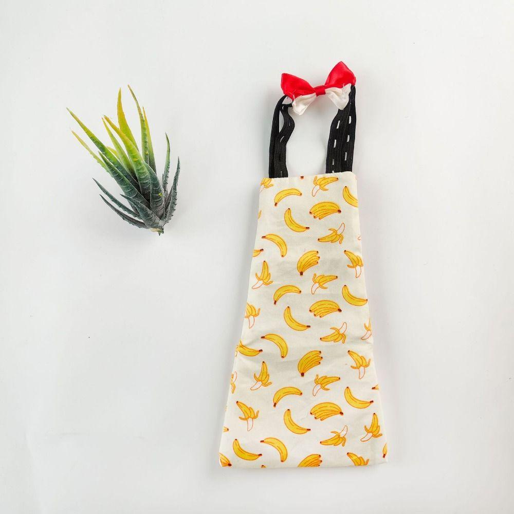 Hen Vest Cute Pet Duck Diaper Reusable S/M/L Poultry Costume Bowknot Wearable Goose Flight Suits Poultry Supplies