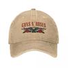 Guns N Roses Band Baseball Cap Merch For Men Women Casual Headwear Trucker Hat Adjustable