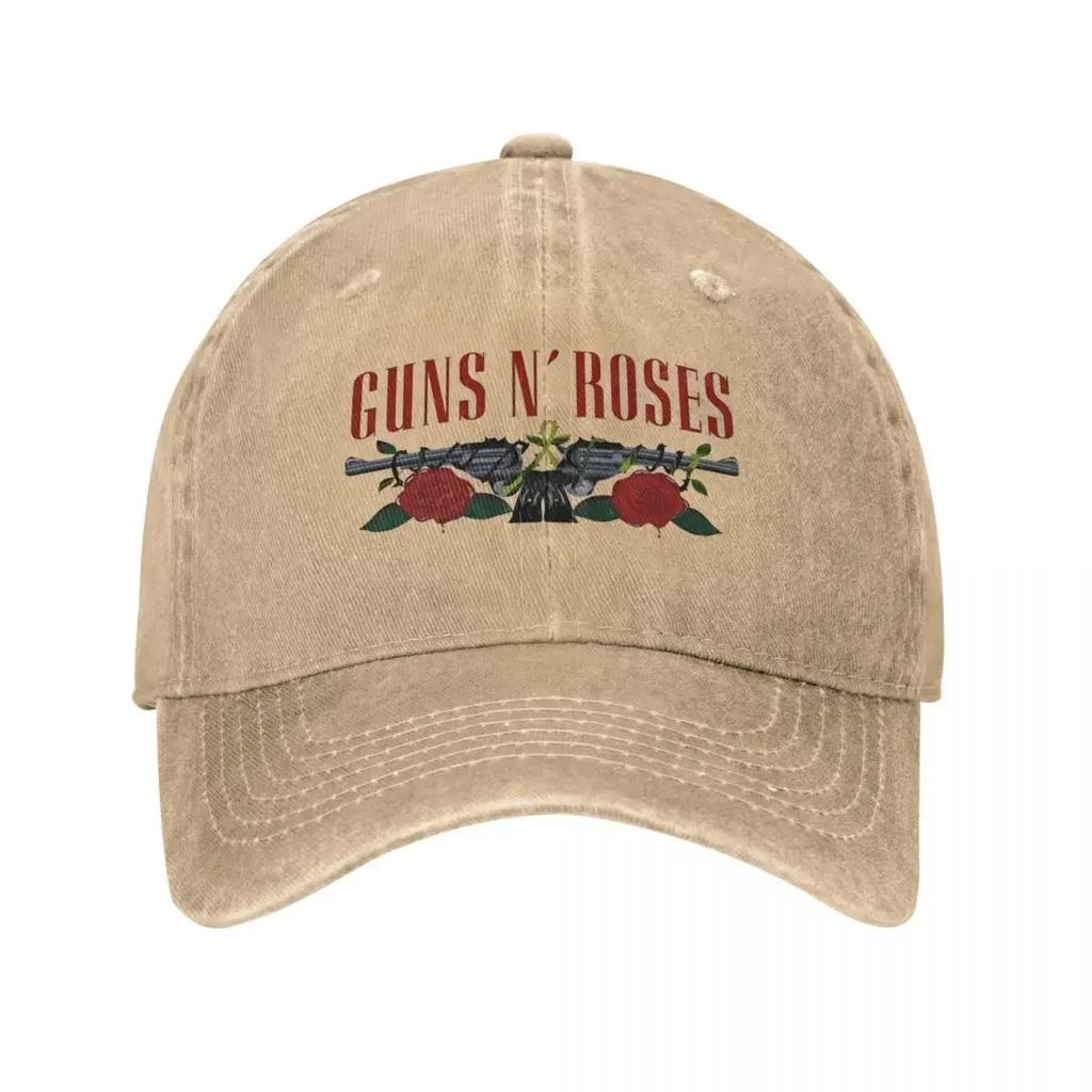 Guns N Roses Band Baseball Cap Merch For Men Women Casual Headwear Trucker Hat Adjustable