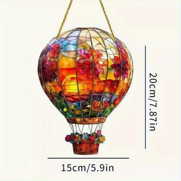 Heart Balloon Led Light With Acrylic Hanging Decor For Romantic Party Gifts