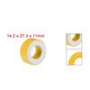 ABUL-34 Pieces Of Iron Powder Core Yellow And White Ring Ferrite Core Iron Powder Ring Core