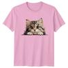Cute Peeking Kitten Cat Lover TShirt Pet Owner Gift For Him And Her