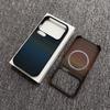 Ultra-Thin Kevlar Carbon Fiber Magnetic Phone Case for 17 Pro Max