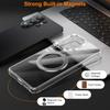 360° Magnetische Halterung Hülle Für Samsung Galaxy S26 Ultra S25 S24 Plus S23 Für Magsafe Klare Ständer Halter Kabelloses Lade Cover