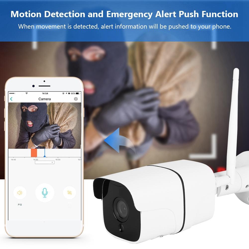 1080P HD WiFi Outdoor Waterproof IP Bullet Camera Wireless Night Vision Security CCTV Camera