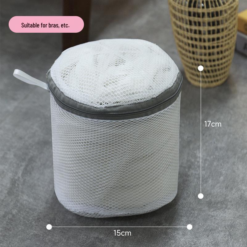Spot Gray Coarse & Fine Mesh Laundry Bag - Anti-Deformation, Machine Washable Care Bag
