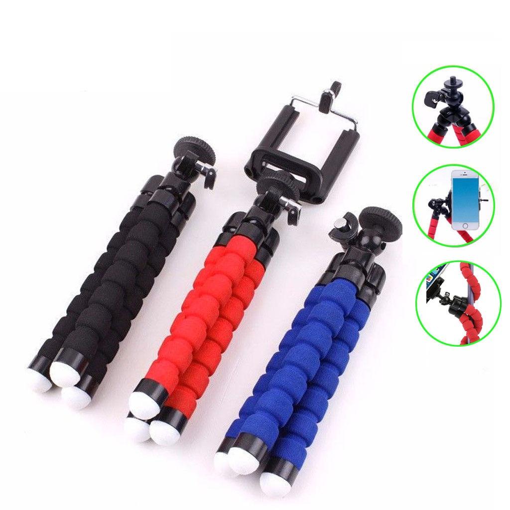 Universal Stand Octopus Tripod Mount Holder For Iphone Samsung Cell Camera Phone