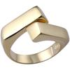 Geometric Cross Women's Minimalist Adjustable Metal Ring - Trendy Cold Style Index Finger Accessory