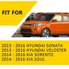 Touch-Screen Glass Digitizer RADIO 2013-2016 For Hyundai Sonata Veloster 7" EOA