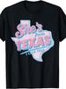 She'S from Texas I Can Tell Retro Vintage Texas Girl T-Shirt