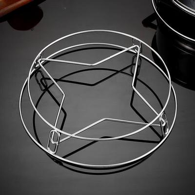 Thickened Double-layer Heat Insulation Anti-scald Waterproof Steamer Basket Vegetable Rack Steamer Kitchen Stainless Steel Steamer Rack