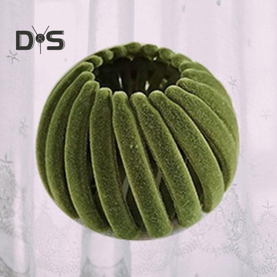 3 stk. fuglerede hårklemme utvidbar flokkende hestehaleholder lat fugleredeplate hårnål hårknute maker tynn tykk fin krøllete hårklemme kvinners hår