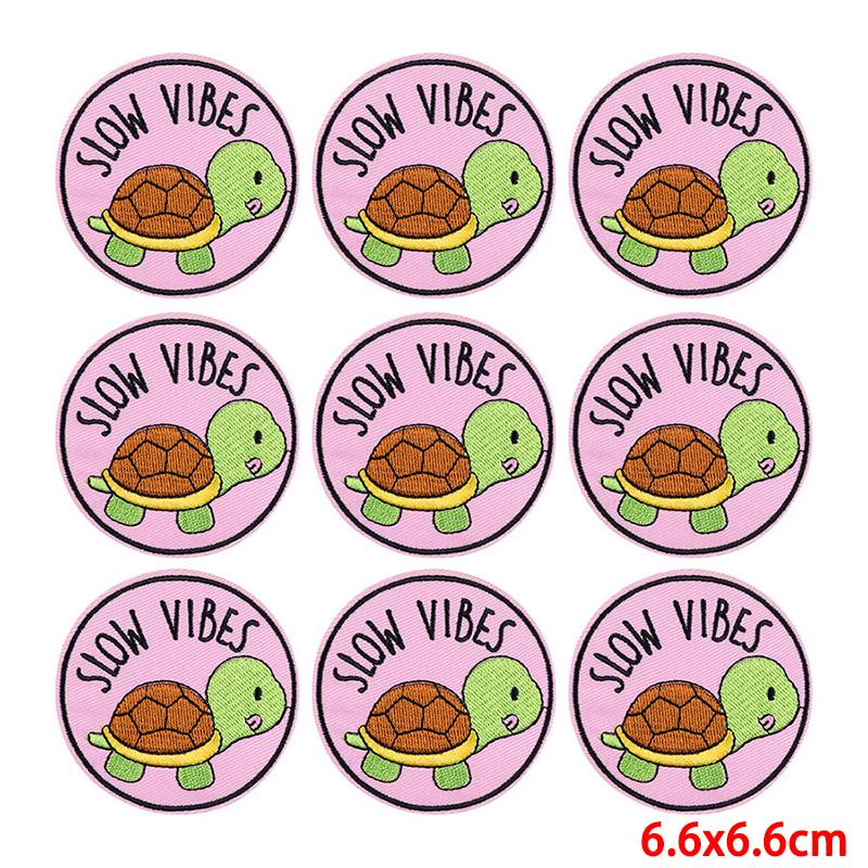 10 ks/šarže Vyšívací nášivka Nažehlovací záplaty na oděvy Záplaty na oděvy Bundy Dekor Nášivka Šití potřeby