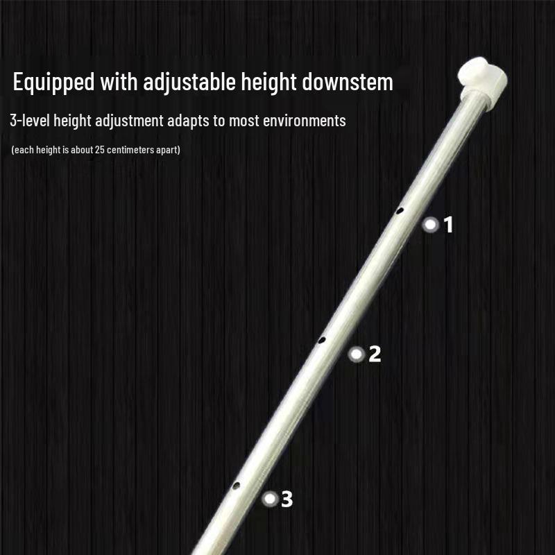 Zestaw parasoli przeciwsłonecznych: Nakrętka, Rama, Osłona ochronna, Duży korek, Tarcze górna/środkowa/dolna, Tuleja, Dolna sekcja słupka