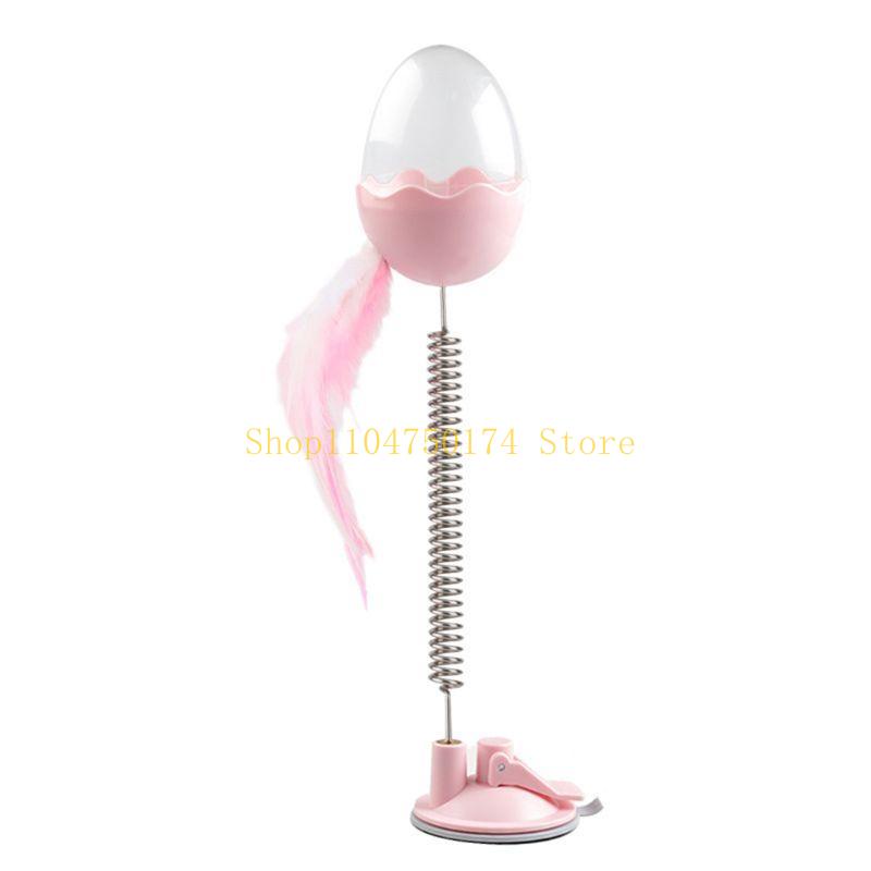 

Chewing Toy Cats Dispenser Alternative to Slow Feeder Tumbler Toy top sale рожевий