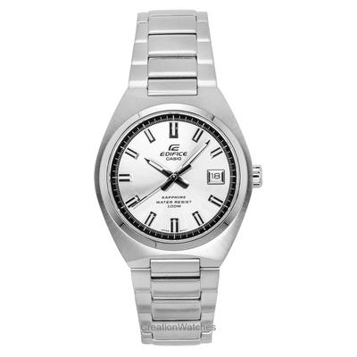 Edifice Analog Stainless Steel Silver Dial Quartz EFB-109D-7AV 100M Men's Watch