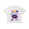 260 GSM Double Yarn 32 Count 100% Cotton Jujutsu Kaisen V41 Kirby Gojo Print Unisex Heavy Cotton T Shirt