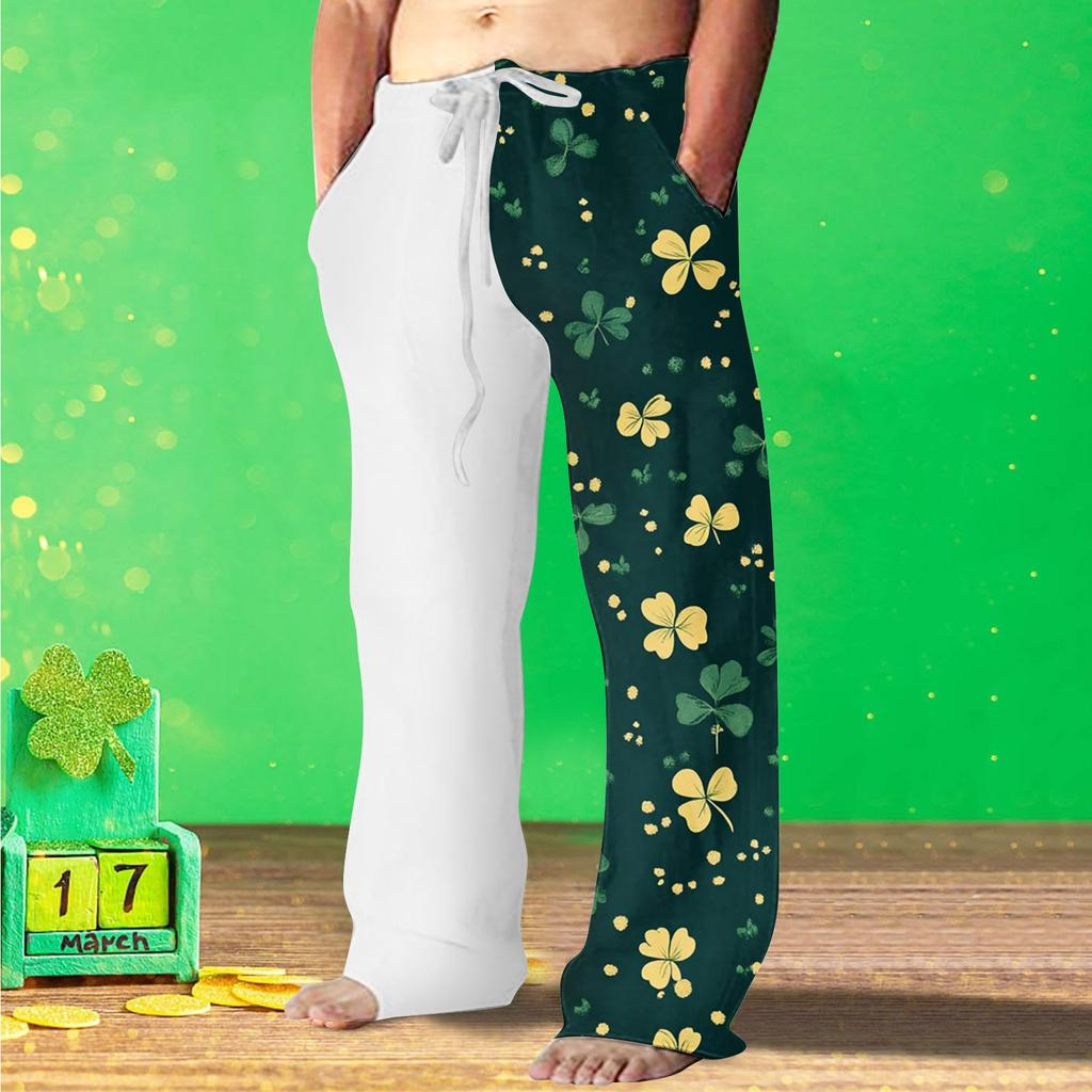 St. Patrick's Men's Printed Slacks