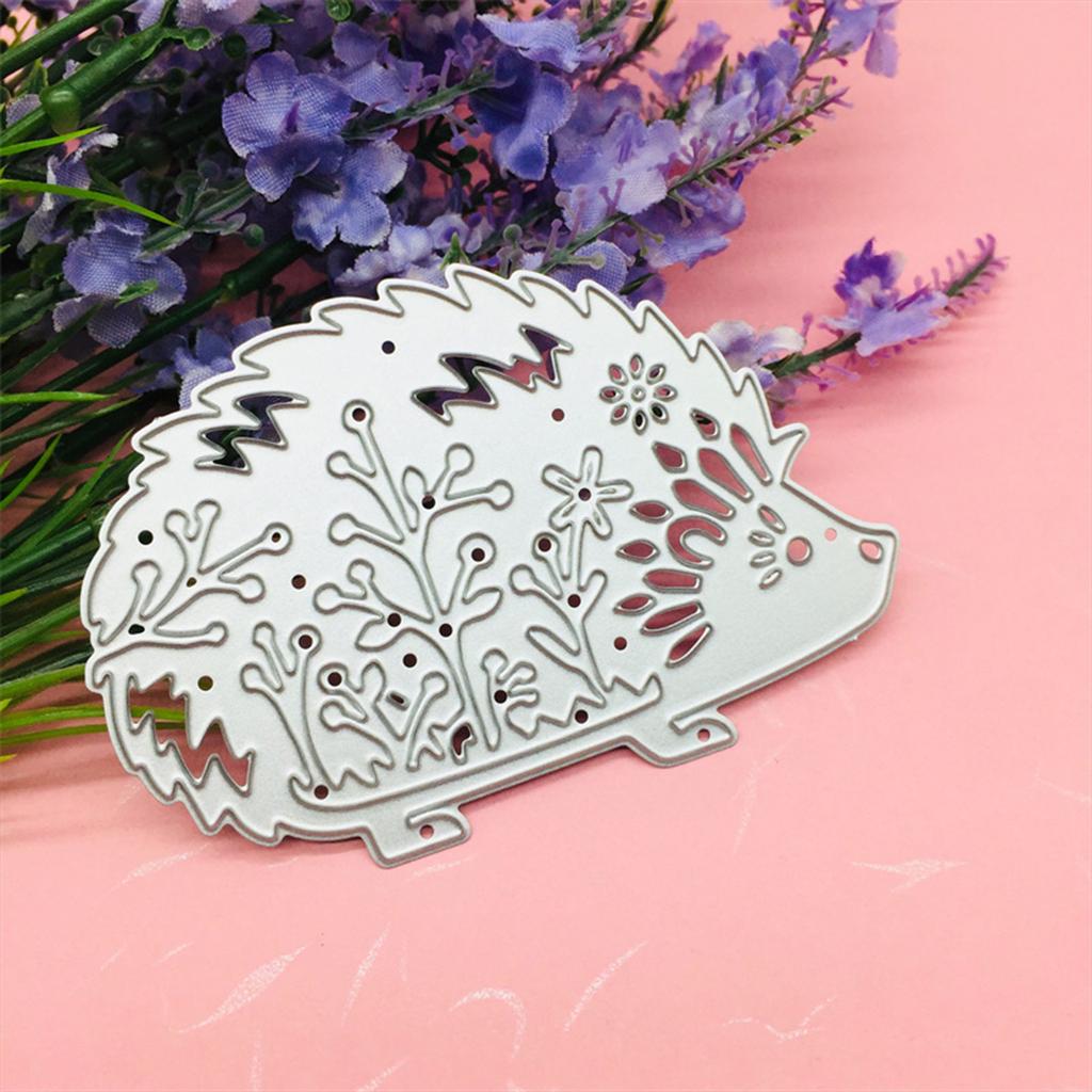 Металлические трафареты с мультяшным ежиком, штампы «сделай сам ...