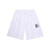 Li Ning Paris Fashion Week SS20 Series Breathable Running Shorts Men Shorts White AKSQ143-1