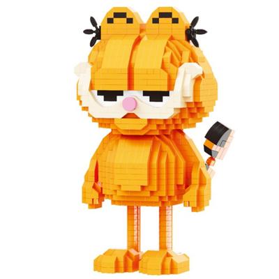 BALODY [Nanobloky-Animácia] BA Jolene Garfield BA, zmiešané farby, obľúbené kórejské hračky