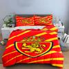 Crowned lion emblem pattern. Bedding sets Duvet cover sets Duvet covers Pillowcases(1*Duvet Cover 2*Pillowcases without duvet insert)