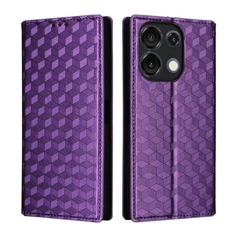 Kompatibilní s Umidigi G9 5G: Kožené pouzdro na telefon Youmi G9 s přihrádkou na karty, stereo texturou a magnetickým výklopným krytem